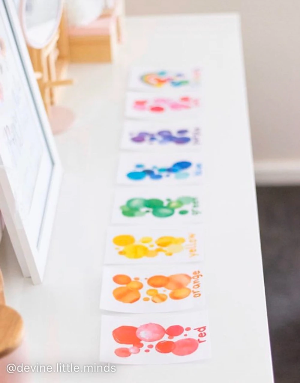 Colours Flash Cards Toddler Children Educational Flash Cards For Kids Educational Numbers