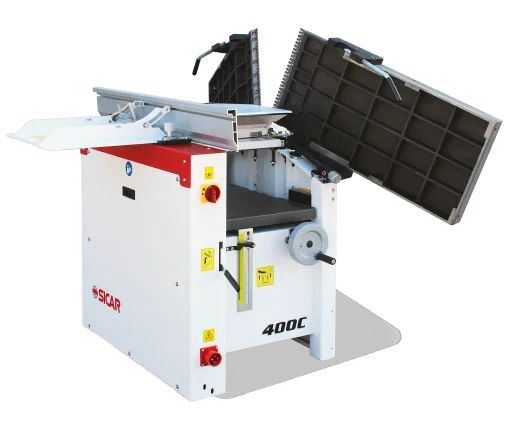 SINO STAHL 400C 3 functions  planer wood planer thicknesser jointer combination wood planer cutting drilling machine rubber