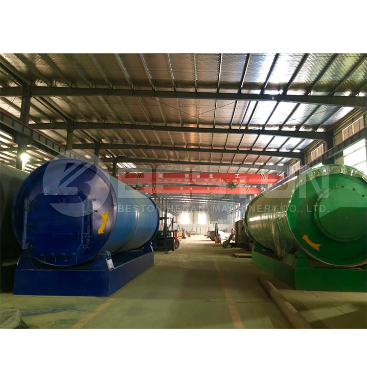 Advanced Machine Making Petrol From Plastic to Crude Oil