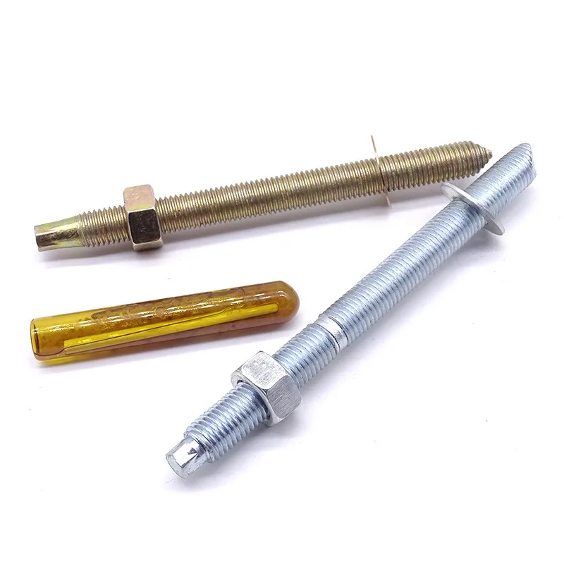 Wholesale Anchoring Chemical M8 M24 Stainless Steel 304 glass capsule hilide Chemical anchor bolts