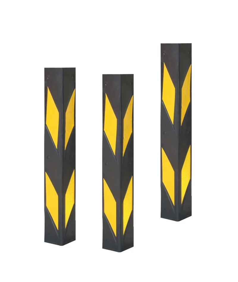 High Quality Solid Rubber Carpark Corner Edge Garage Wall Protector