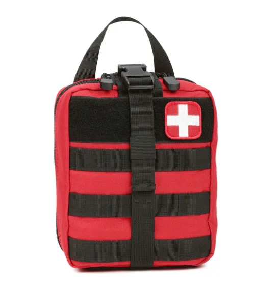 Emergency Medical Tactical Trauma Outdoor Camping Hiking Portable 11 in one First Aid Kit Bag