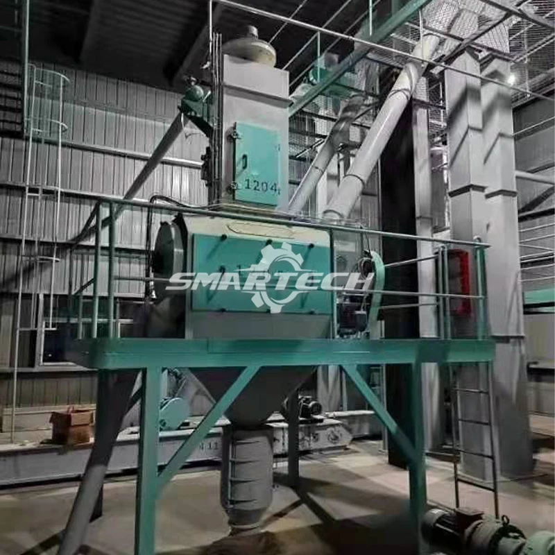 animal cattle chicken duck goose feed pellet making machine feed processing machinery for manufacturing plant