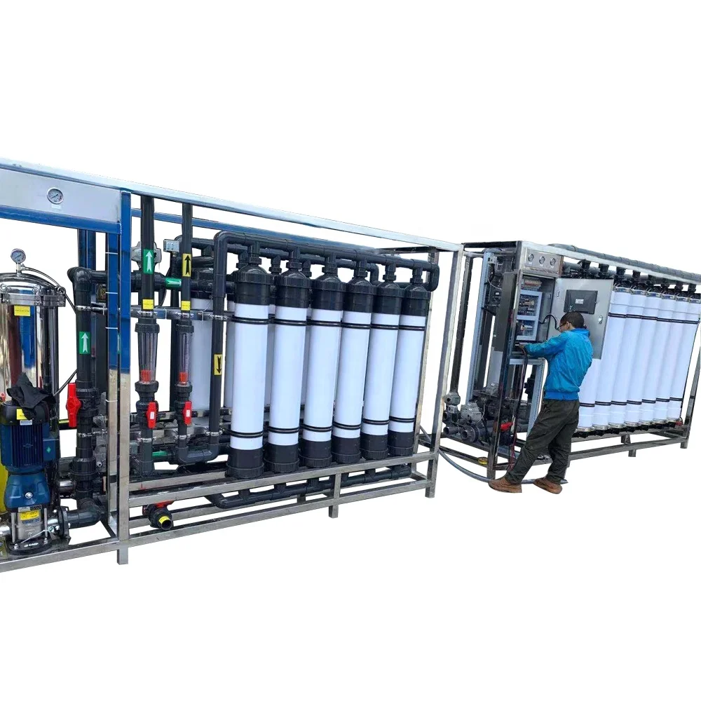River Water Filtration UF System Water Treatment Ultrafiltration Water Purifier