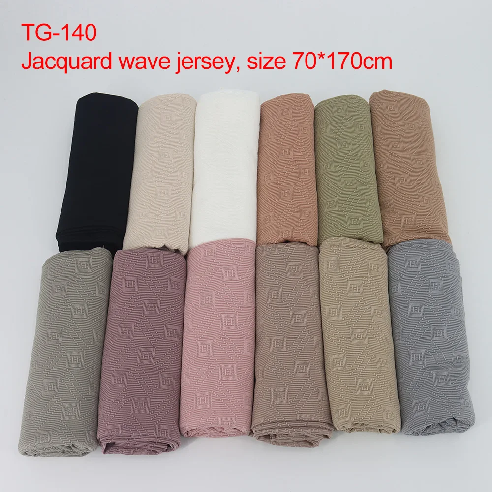 Newest 2022 Muslim Fashion Hijabs Best Quality Muslim Good For Summer Jersey Hijab Scarf