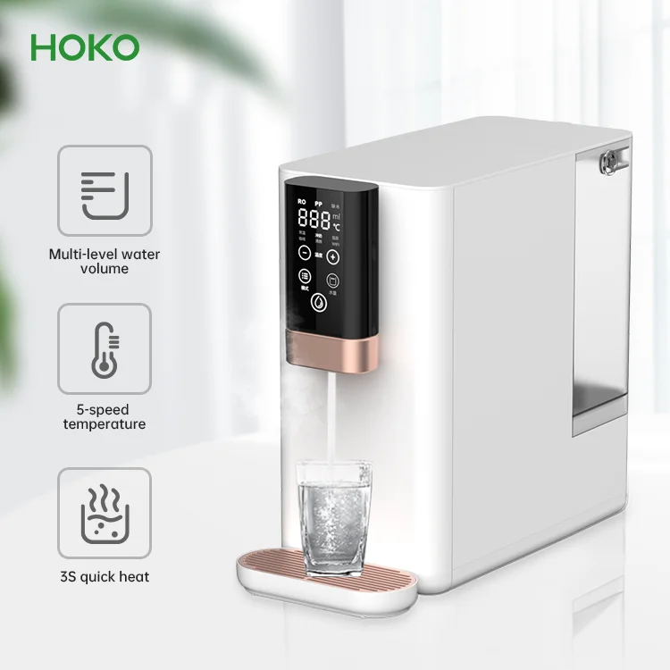 household portable reverse osmosis Instant water purifier machine Hydrogen water purifier filter countertop ro water purifier