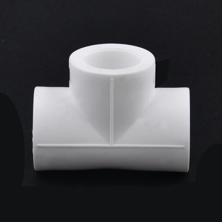 China factory high quality tee PPR pipe fittings PPR equal tee for hot cold water supply