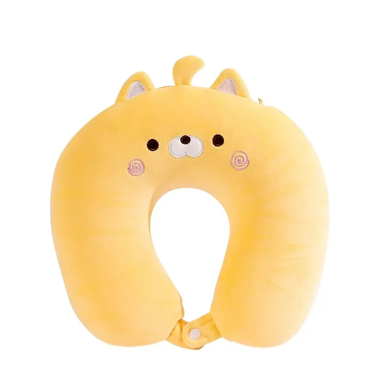 Cute penguin U-shaped pillow multifunctional deformable neck pillow dual-use plush toy for children