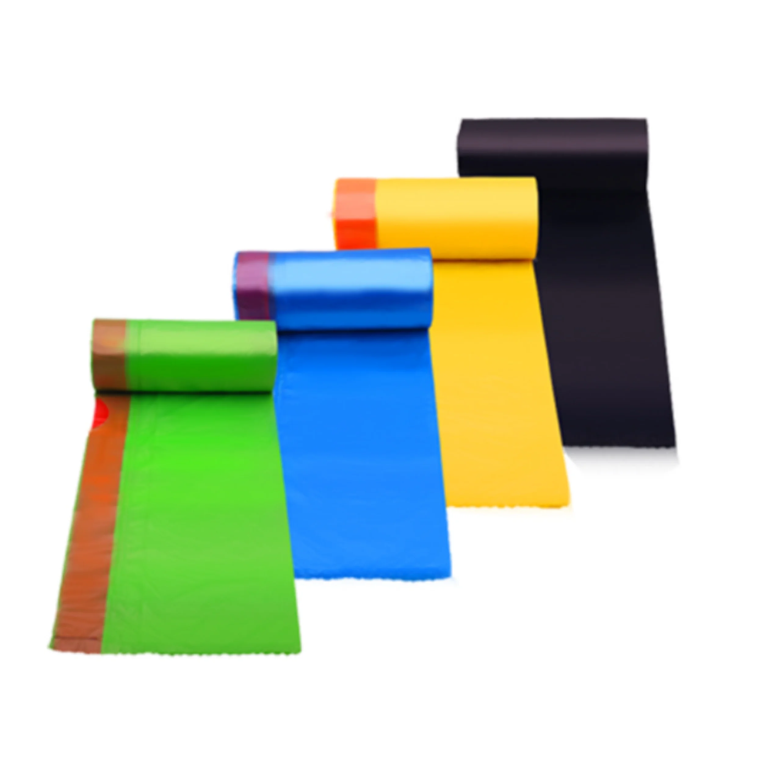Factory direct price Colorful disposable PE Garbage Bag Drawstring Trash Bag