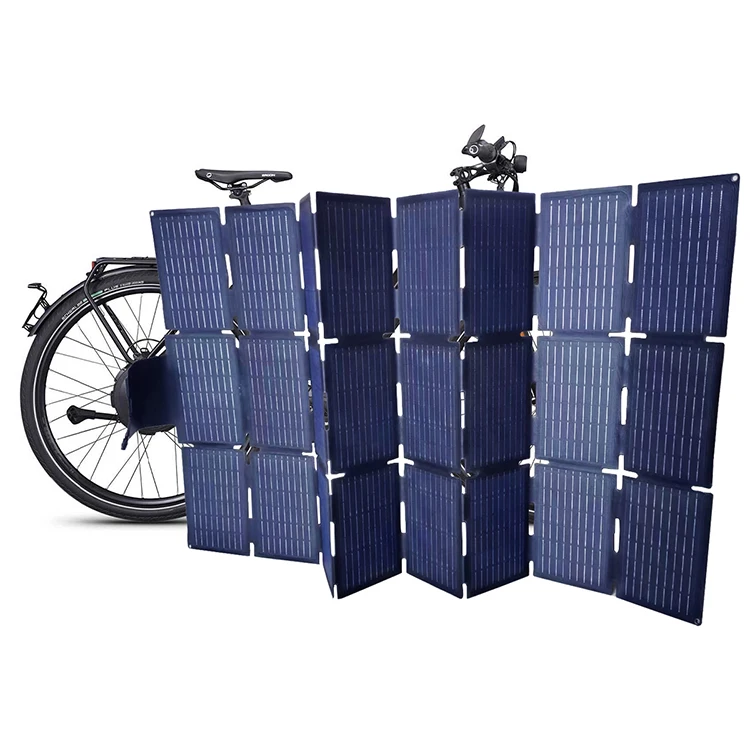 Ebike 100 Вт 160 200 Гибкая Складная портативная солнечная панель зарядное