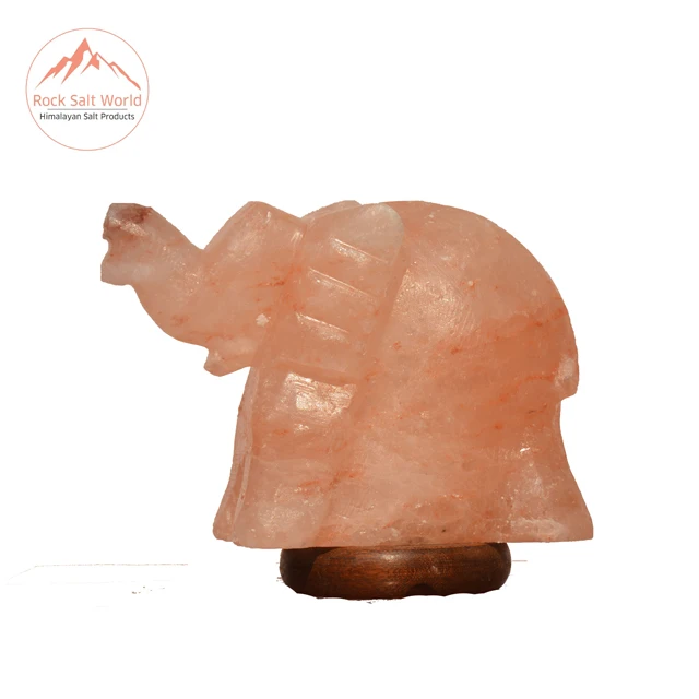 
Natural Elephant Shape Himalayan Salt Lamp For Kids Gaming Play Room Best Crafted in Animal Shape Salt Lamp of Himalayan Salt 