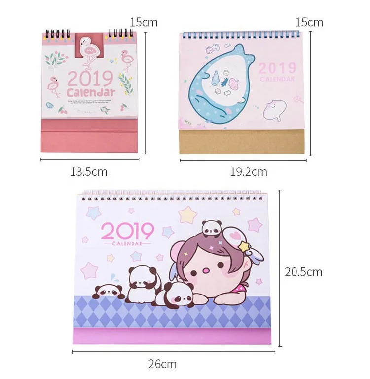 Wholesale Diary Weekly Monthly Planner 2020 Desk Calendar