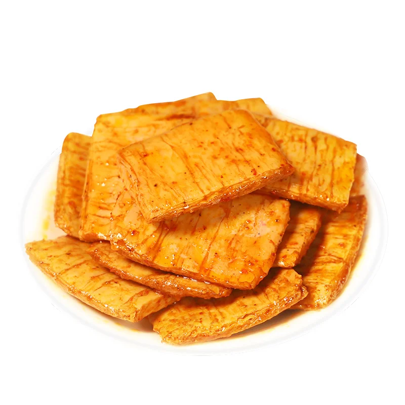 Wholesale Low Price Traditional Chinese Instant Gluten Wholesale Nostalgic Spicy Bar Snacks Large Gluten Spicy Strip