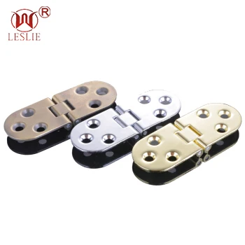180 Degree Flip Top Hinge Solid Brass Hinge Round with Screws Solid Brass Flap Hinge