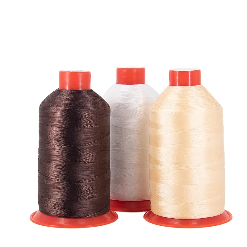Wholesale High Tenacity Nylon Sewing Thread Size 69 Multicolor Nylon 66 Bonded Sewing Thread Tex70 3000M/Spool