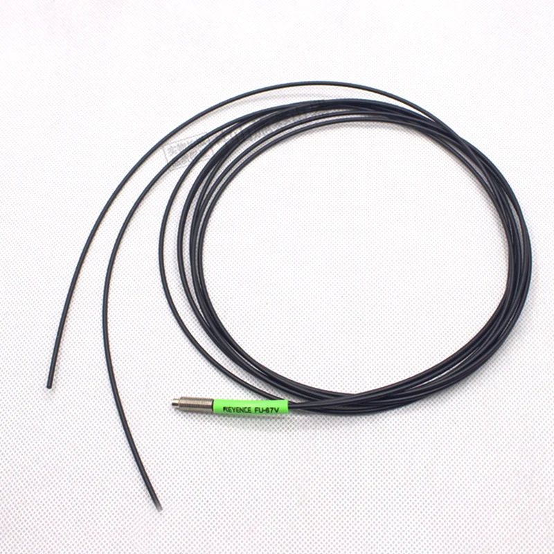 FU-63 reflective fiber optic sensor fiber optic device length of 2m free cutting thin tube through type Original and genuine
