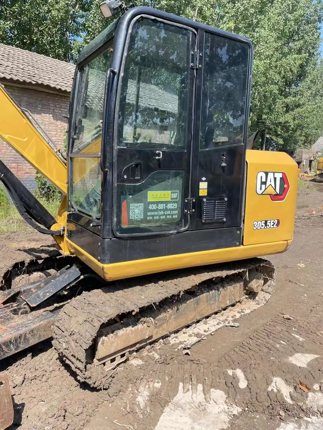 Caterpillar 305 5 гидравлический экскаватор 305.5e2/б/у гусеничный Cat305.5e