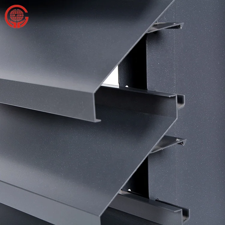 (CE)Z Shape Louver Blade Fixed Celoscreen Extruded Aluminum Sun Louver