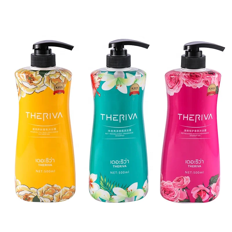 PVC POF shampoo shower gel heat sublimation shrink wrap plastic film sleeve biodegradable custom heat shrink sleeve