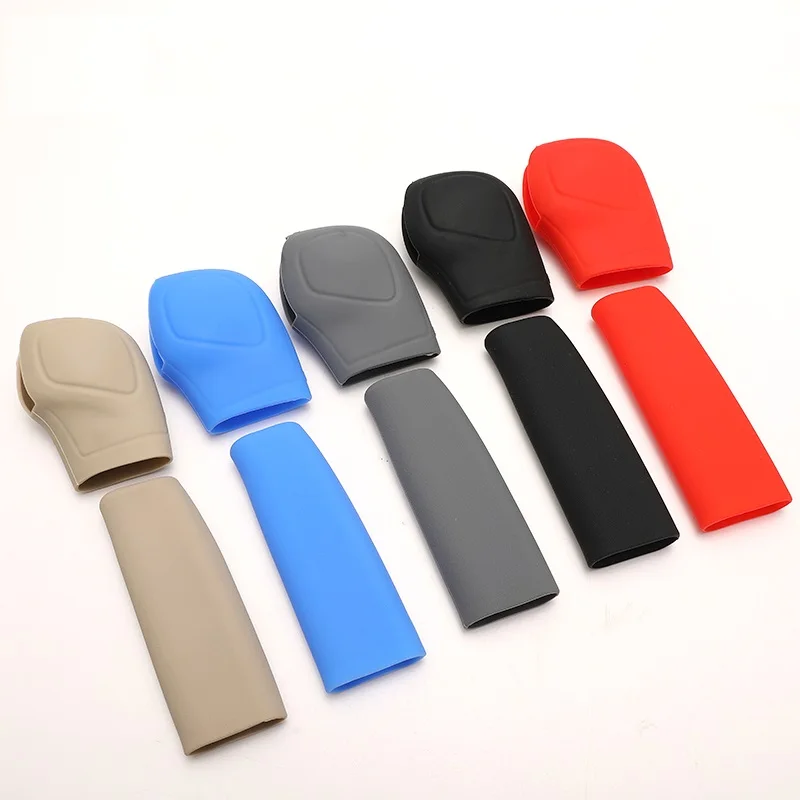 Chinese Manufacturers for volkswagen Multi-color Optional Silicone Car Gear Hood Cover Handbrake Cover Steering Wheel Cover Kit