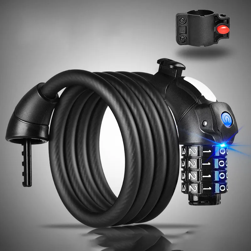 Waterproof Anti Theft Road Bicycle Foldable Password Combination Bike Lock