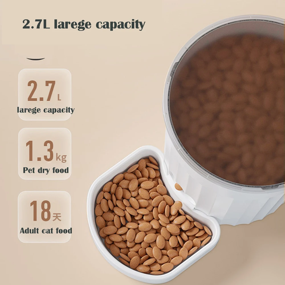 Automatic electronic cat dog auto feeder timer For Small & Medium Pets