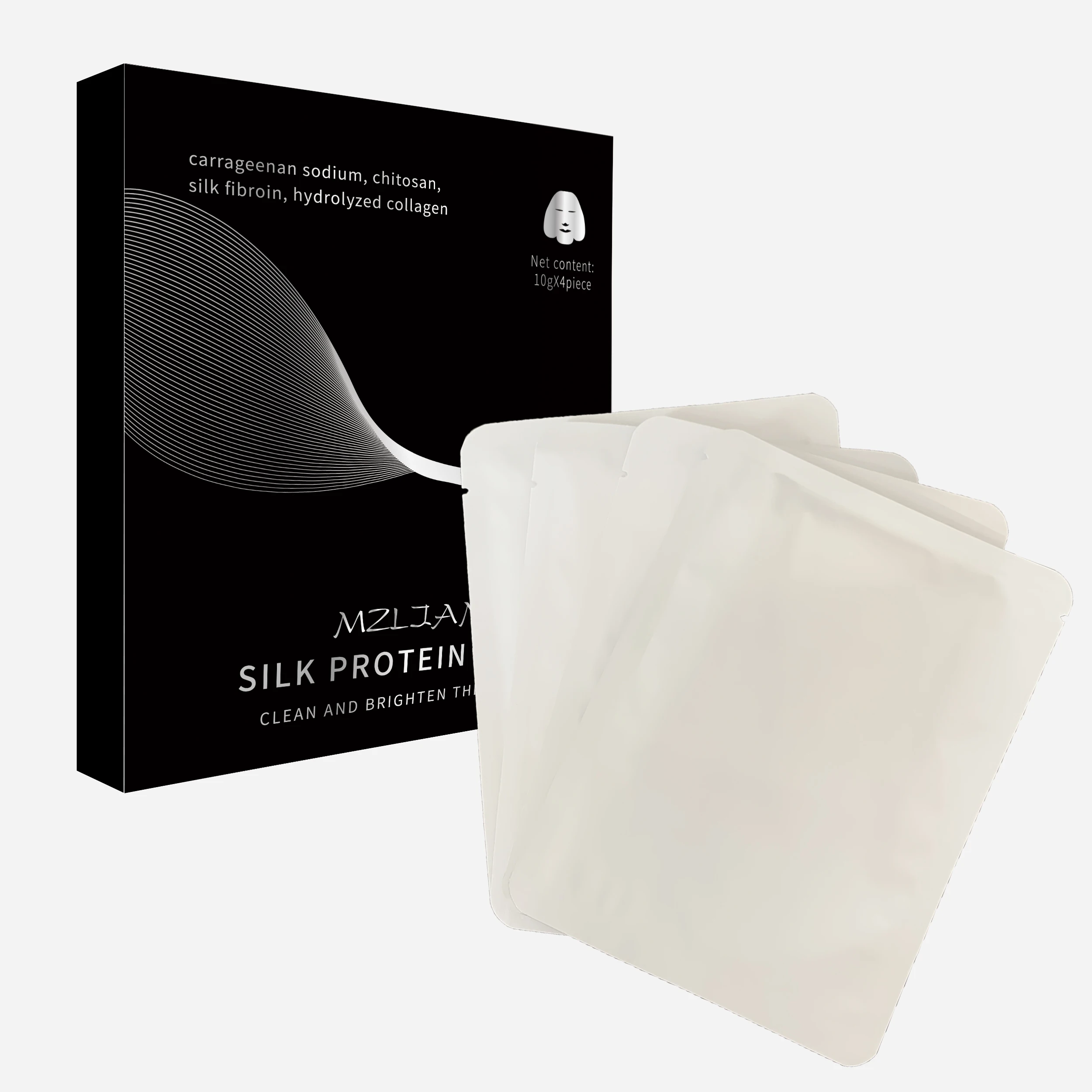 deep cleaning and acn gold tearing jelly fac skin care korea cruelty free vegan facial skinc oem odm private label clay mask