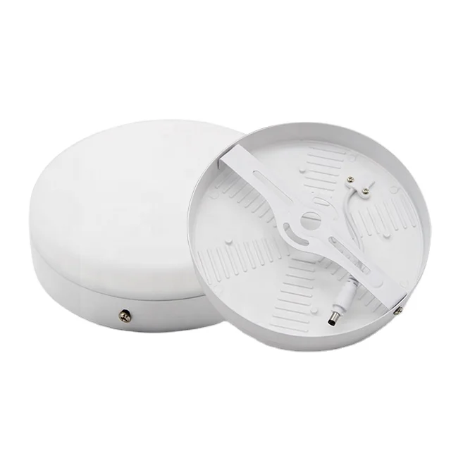 White Appearance AluminumAnd PS Materials Isolated Surface Mounted Frameless Panel Light