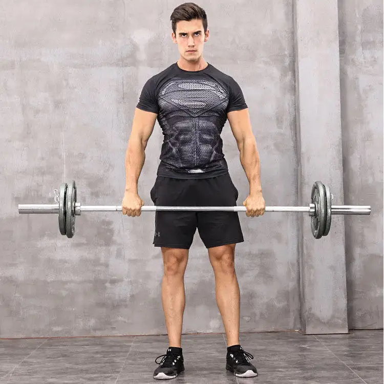 High Quality Fitness Training 1.8m 2.2m Electroplated Barbell Bar 15kg 20kg 700LBs Capacity Barbell Weight Lifting Bar