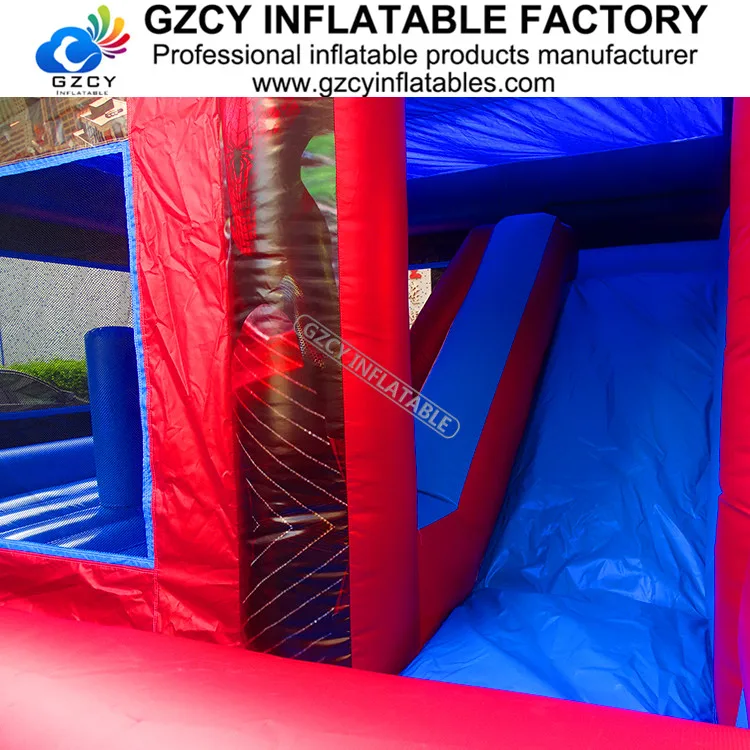 Забавный надувной батут замок коммерческий комбинированный для продажи
