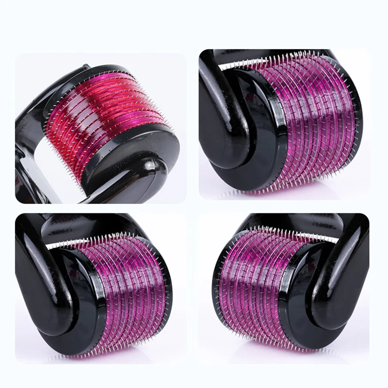 2022, бесплатный образец, 540 титановые микроиглы, инструмент для массажа лица, косметическое оборудование для мезотерапии, ролик для ухода за кожей