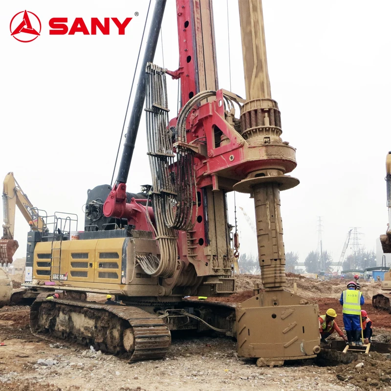 SANY SR305S Drilling Rig 40m rock Piling driver Rig rotary hammer mine hydraulic drilling rig