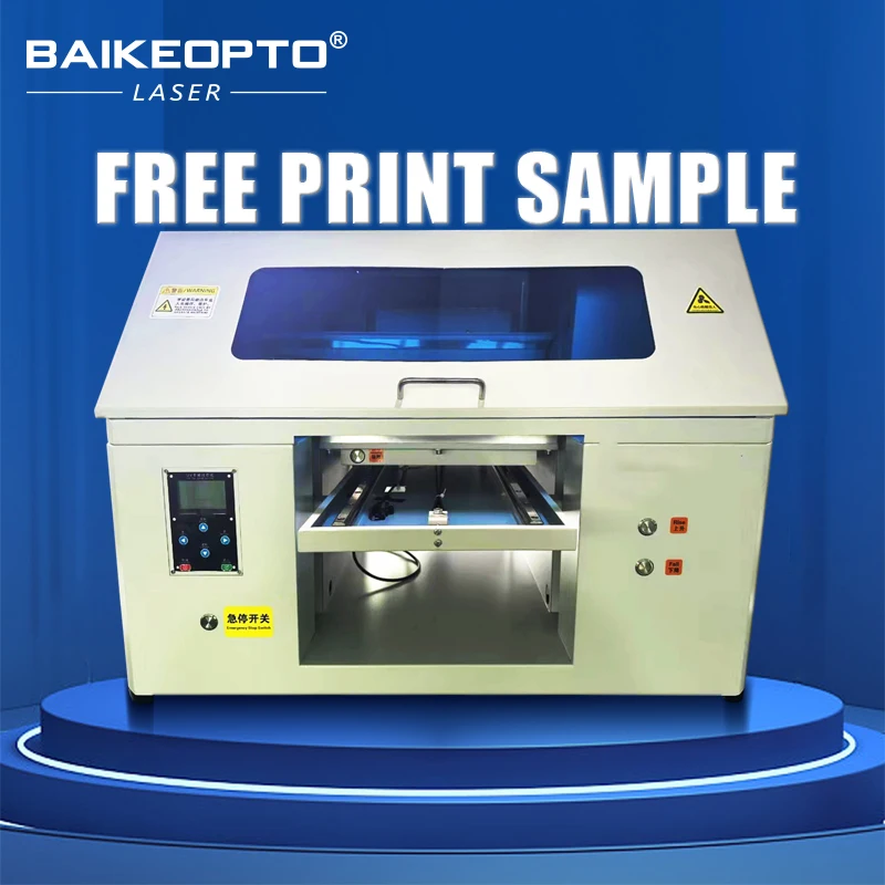 industry UV flatbed printer digital printer machine for PVC Acrylic Rubber Leather Clothe printing