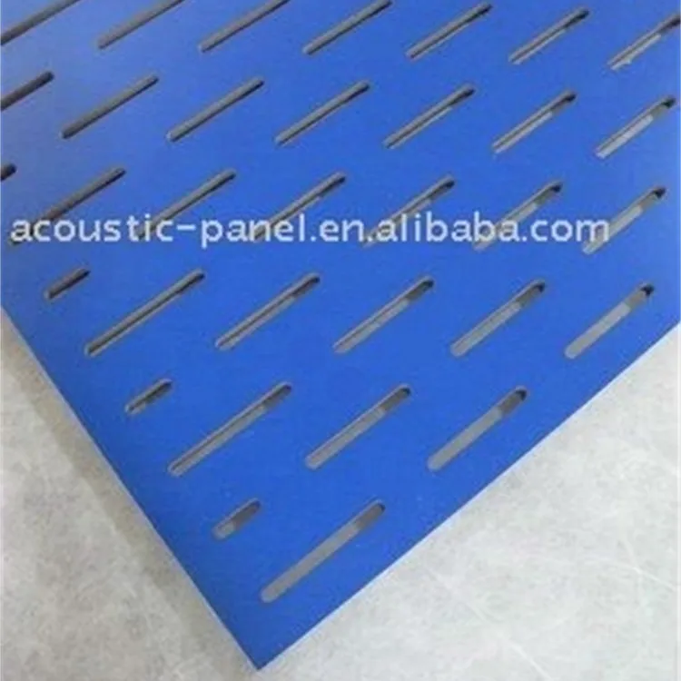 Wooden Slotted Acoustic Panel Sound Absorbing Mdf Board Curved Acoustic Ceiling Panel For Meeting Room