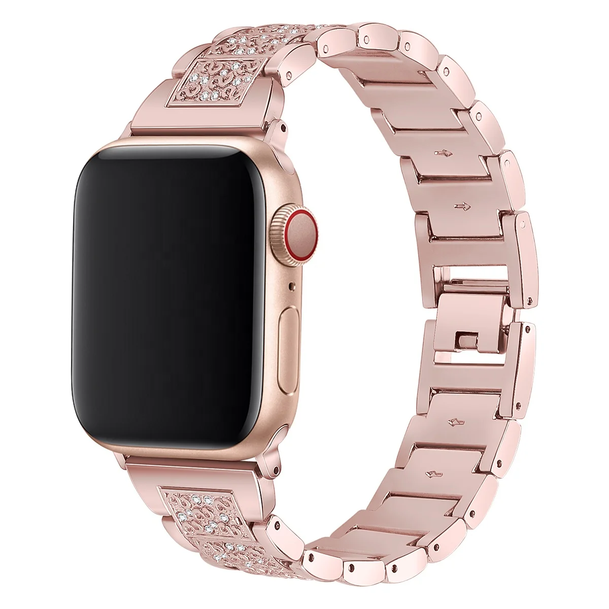 Браслет металлический для Apple Watch Band iWatch SE Series 7/6/5/4/3/2/1