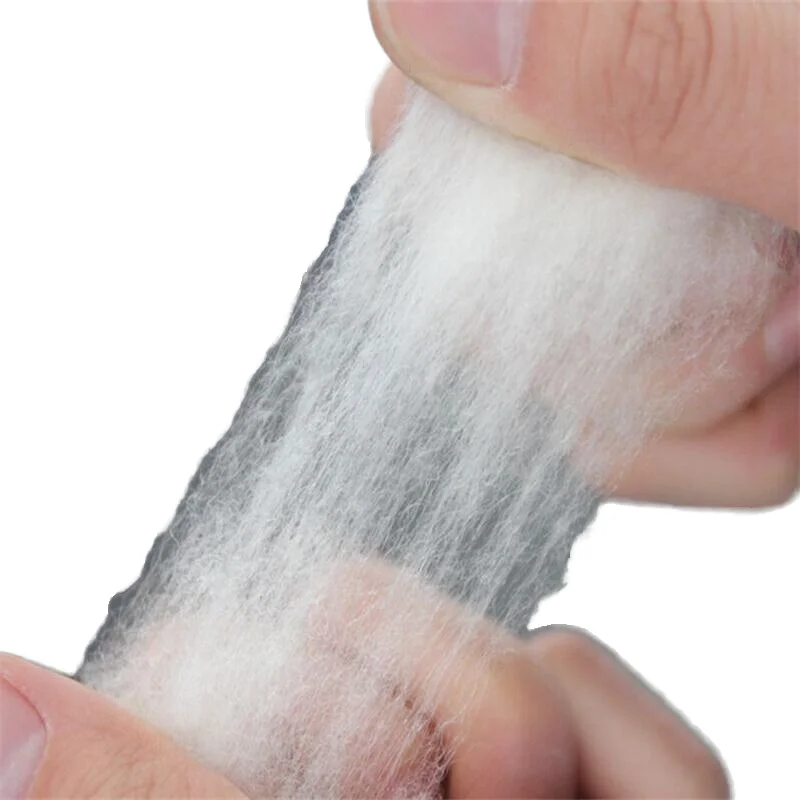 Factory Direct 100% Wool Superfine Combed Cashmere Natural White Dehaired Merino and Goat Fiber Scoured Pattern
