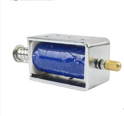 1264 DC 12V 1.4A / 24V 0.8A 20mm stroke  push pull switch for strong traction of solenoid electromagnet