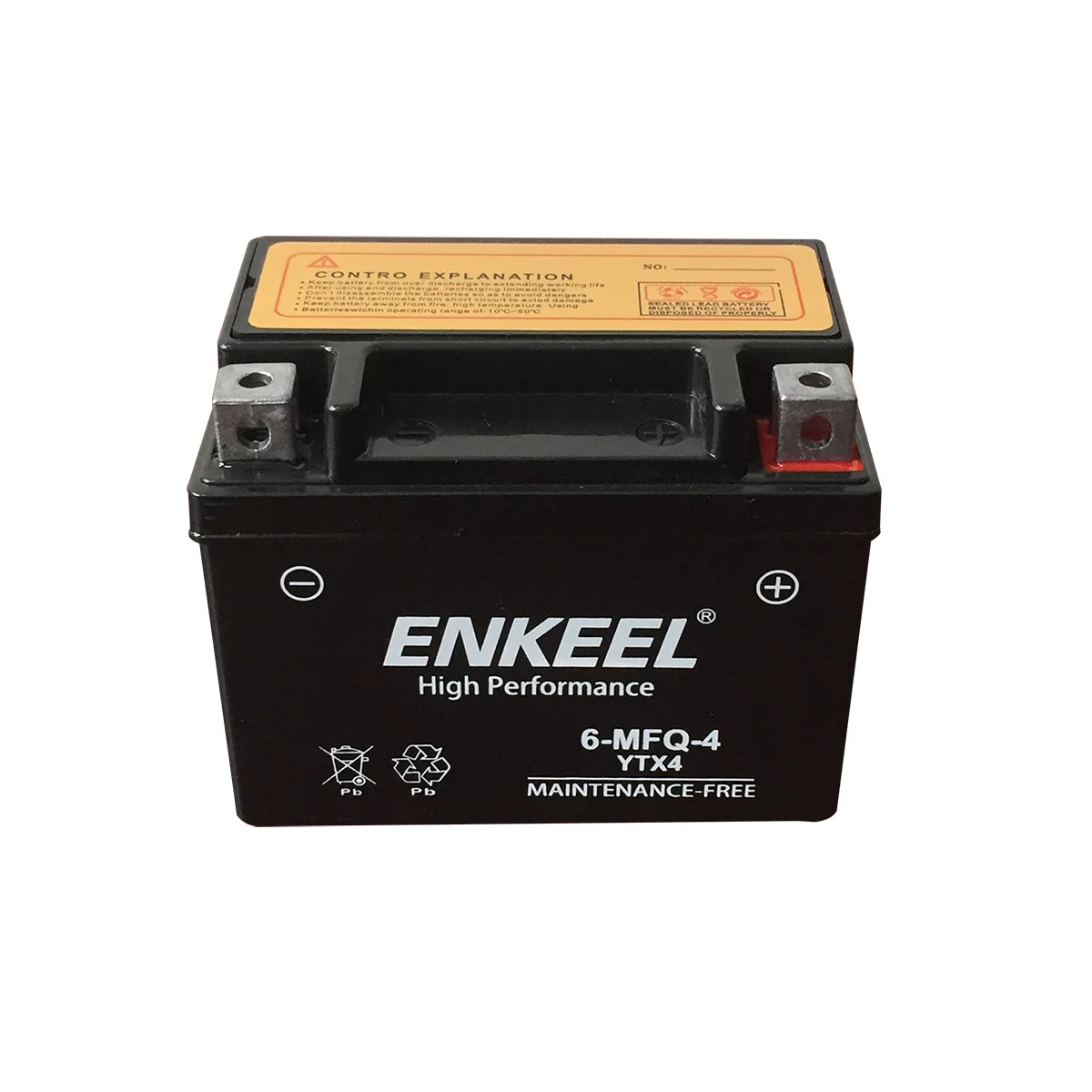  Аккумулятор для мотоцикла 12v4ah YTX4