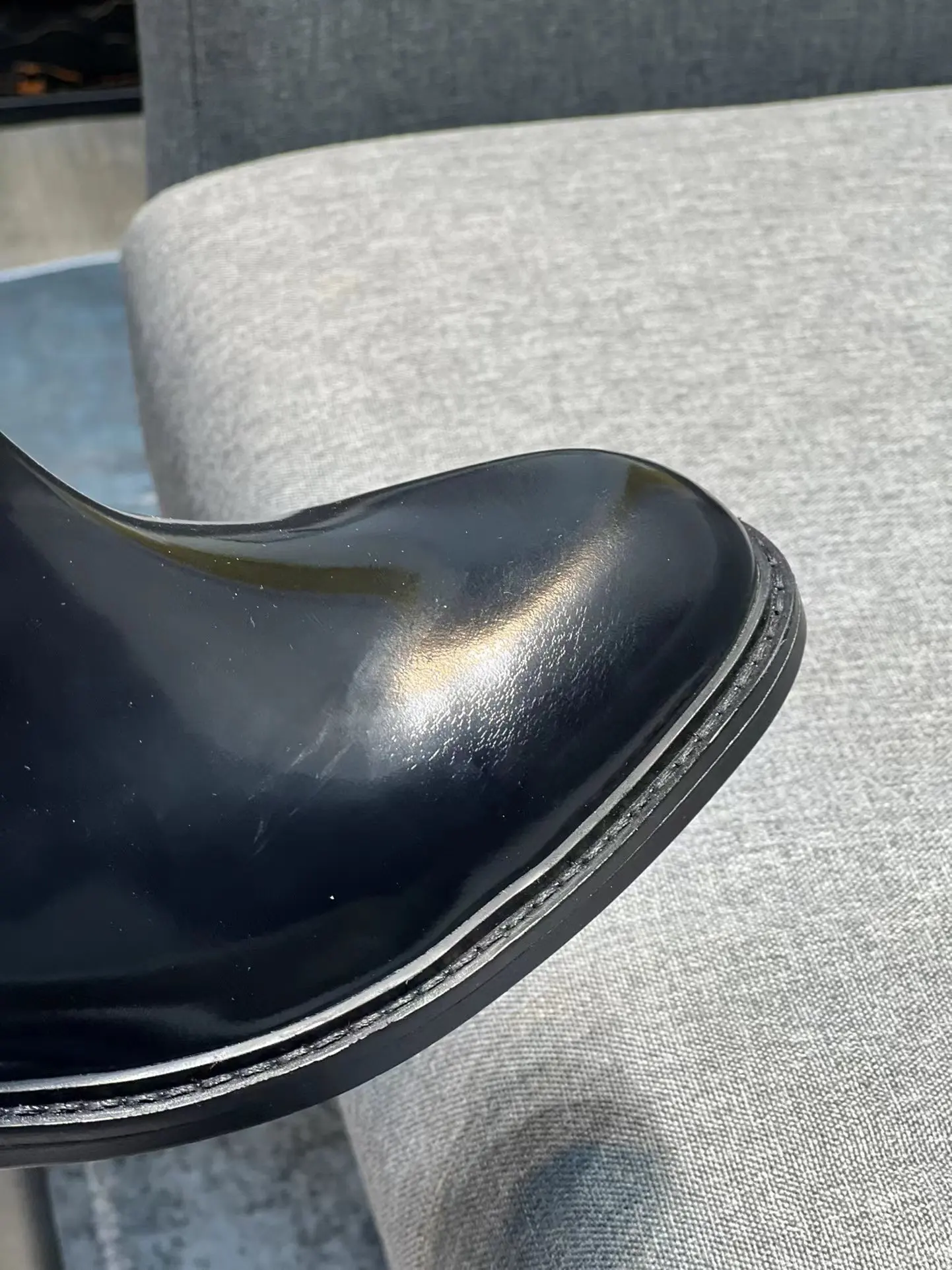 Fashion Trend Business Slip On Boots Top Grade Cowhide Male Ankle Shoes Teenager Boy Flap Luxury Classic Design High Quality Bra