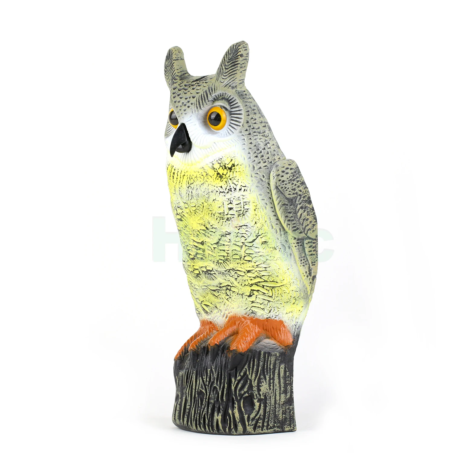 Haierc Scare Birds Away Plastic Owl Bird Deterrent for Garden Bird Repellent