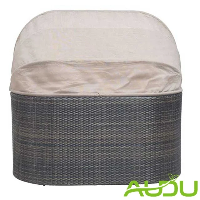 Audu Rattan Outdoor Round Bed On Sale