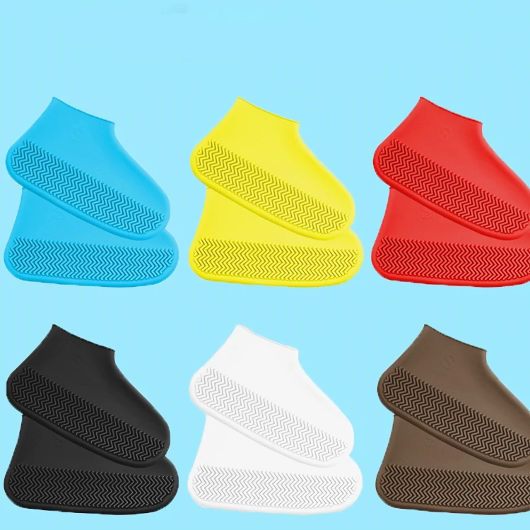 
factory anti slip shoe raincoat reusable rubber silicone waterproof boot cover 