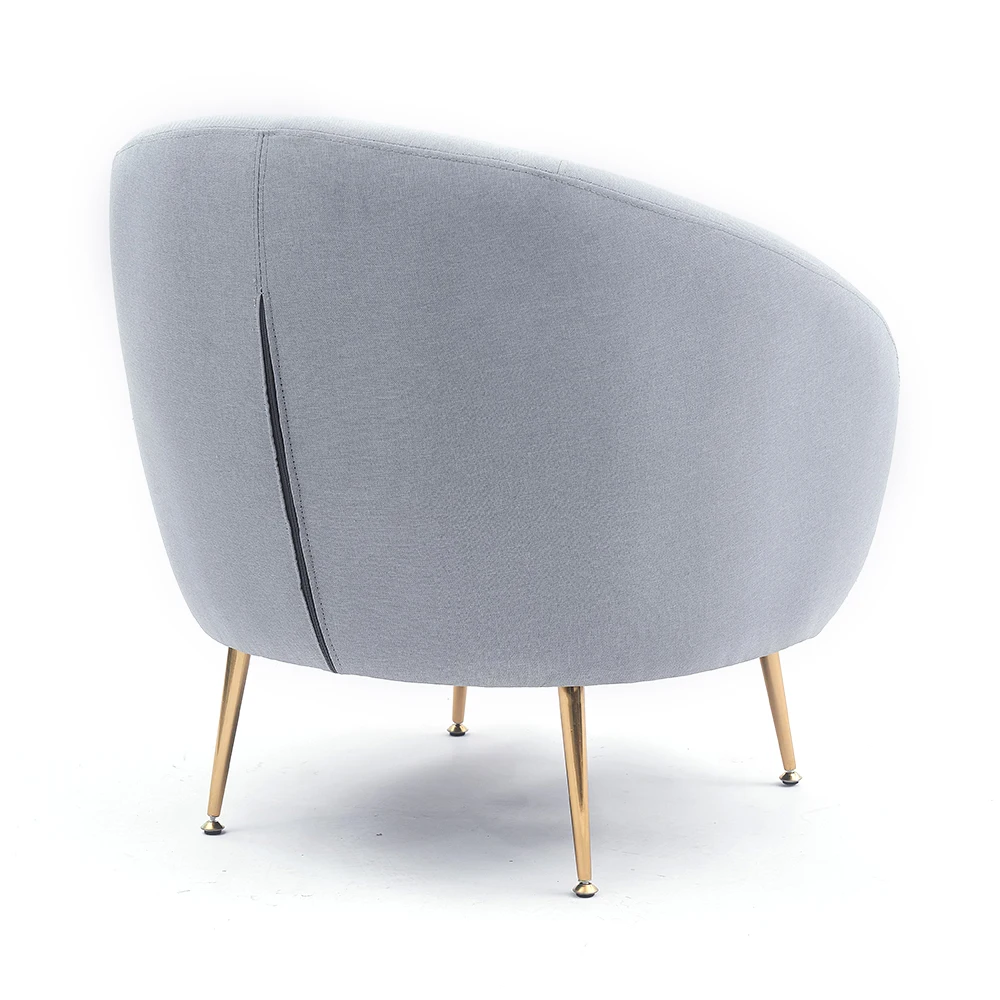 Modern French Style Lounge Leisure Sofa Chair Arm Chair For Hotel Living Room