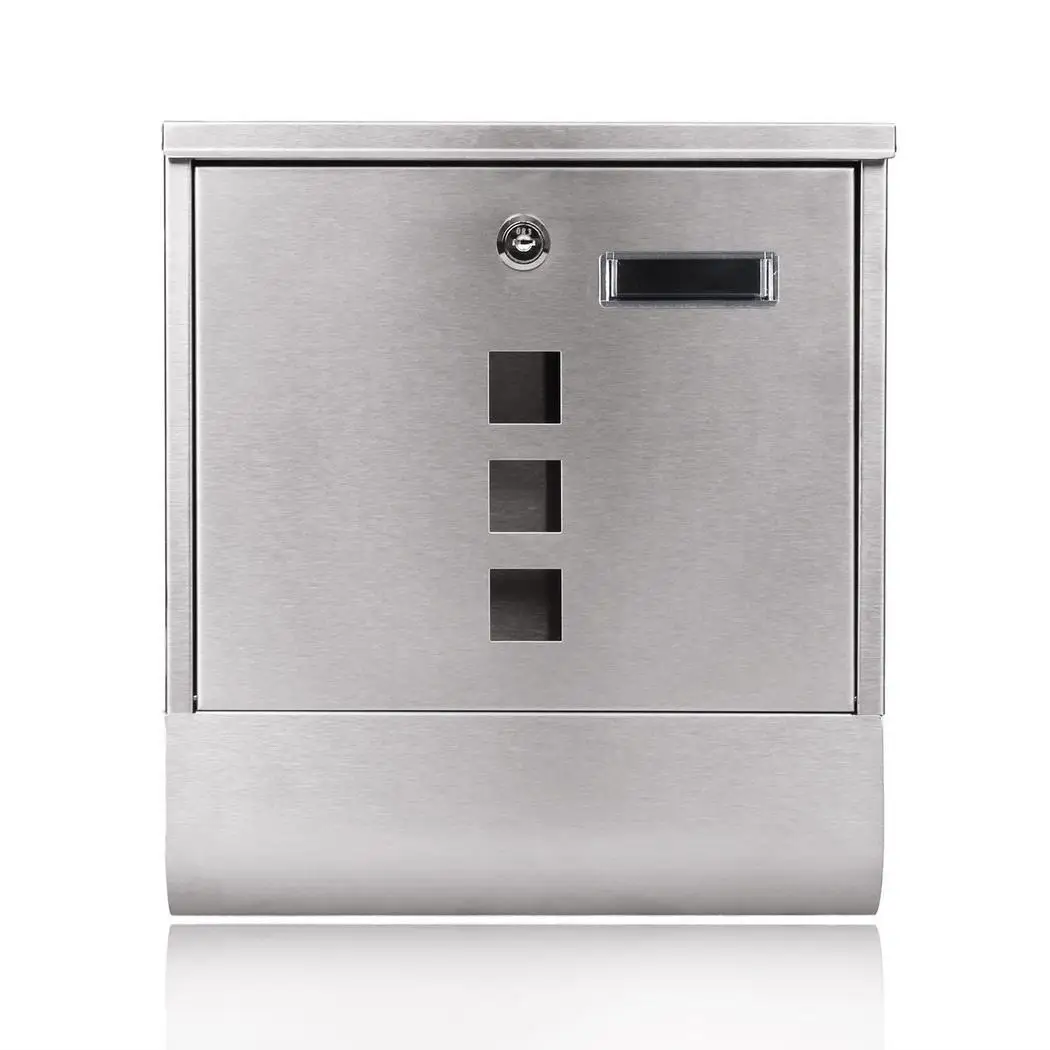 mailbox stainless steel residential smart parcel drop metal Post Box waterproof wall mount