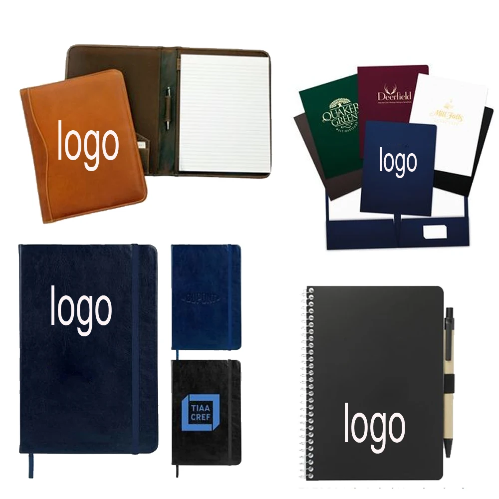 Printing Note Book A5 Diary B5 Soft Cover Agenda Customizable Leather Journal Hardcover Planner Lined Coil Notebook