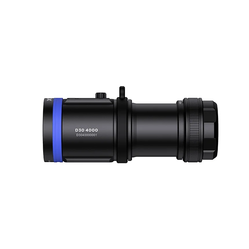 XTAR D30 4000lm аккумуляторная батарея IPX8 100 м видео фотографии погружения светодиодный фонарик