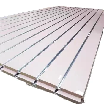 1220 x 2440mm White melamine board Laminated MDF board for Furniture