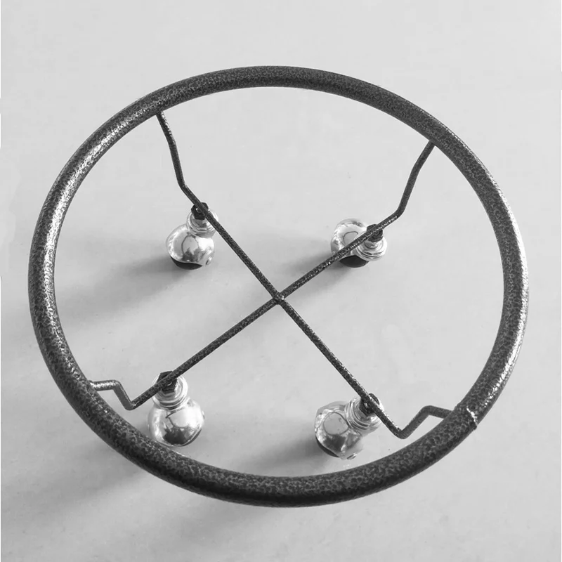 
Outdoor Heavy Duty Iron Potted Plant Stand With Wheels 