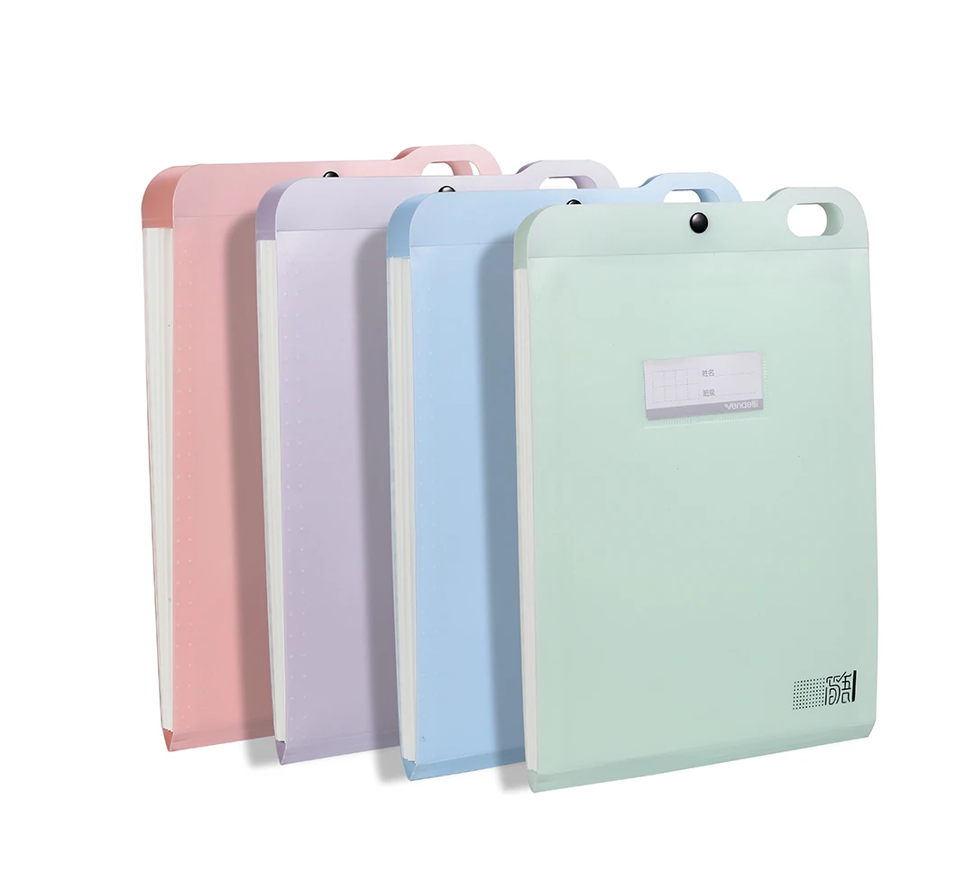 Vertical 7 pockets File letter size Organizer Accordion Filing Folder Expanding File Folder