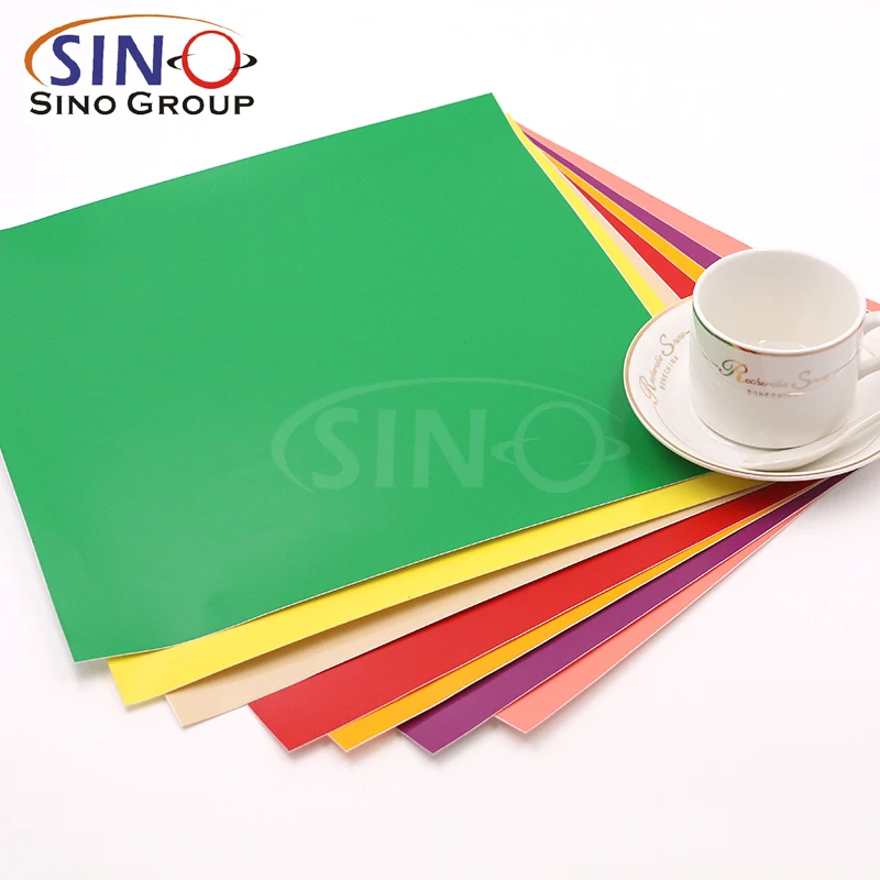 12'x12' 30.5x30.5CM DIY Craft Glossy Matte Factory Price 42 Sheets Per Bag PVC Self Adhesive Cutting Vinyl For Cutting Plotter